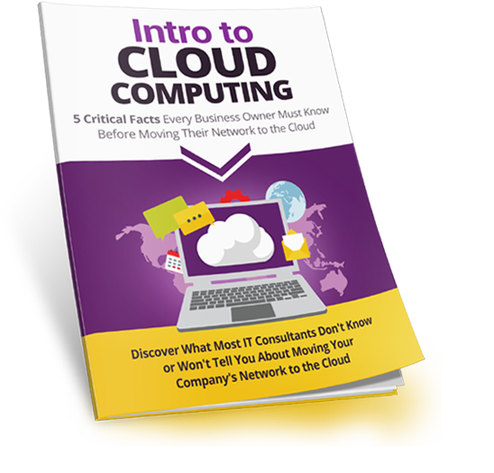Image of free report on Introduction to Cloud Computing for small business owners that could generate massive savings to their business.