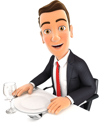 Portland small business owner at fancy restaurant because his free Business Phone System audit saved him thousands every year!