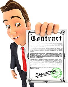 Image of IT contract that is a short-term agreement